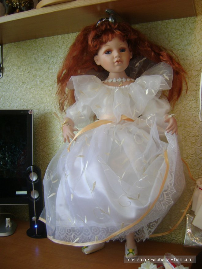 Золушка в джинсах! Куклы из фарфора от Angel Collection (фото 5)