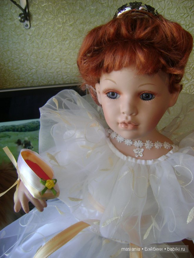 Золушка в джинсах! Куклы из фарфора от Angel Collection (фото 10)