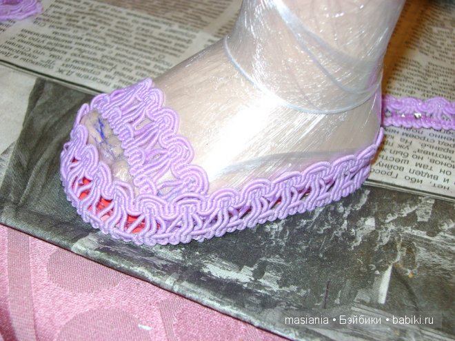 Мастер класс. Туфельки для куклы - это Просто (фото 7)