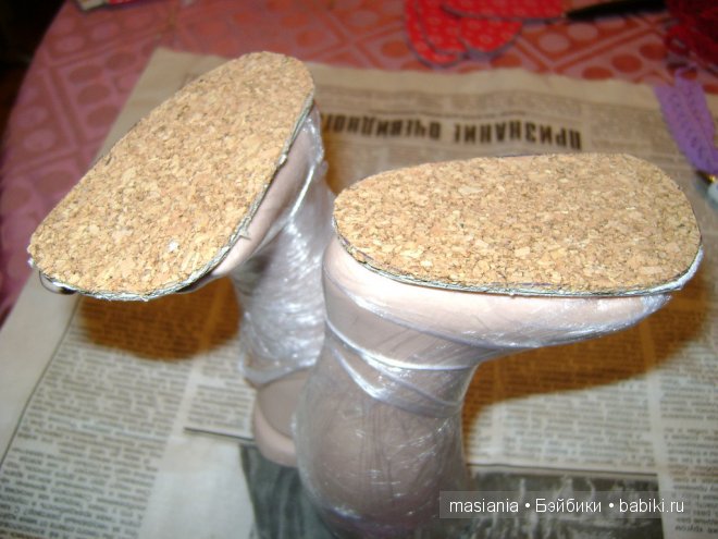 Мастер класс. Туфельки для куклы - это Просто (фото 4)