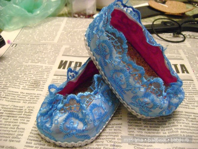 Мастер-класс. Туфельки для куклы - это Просто!