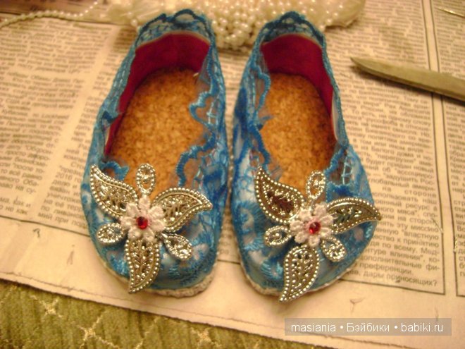 Мастер-класс. Туфельки для куклы - это Просто!
