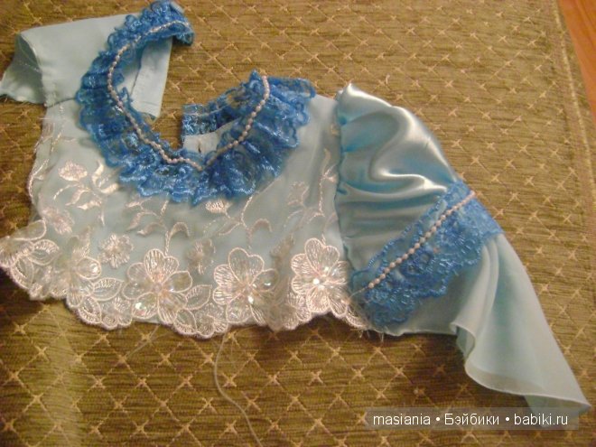 Шьем платье для куклы