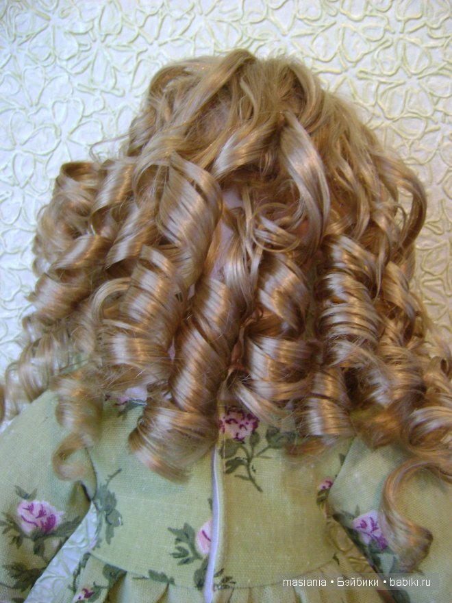 Реставрация кукольной причёски