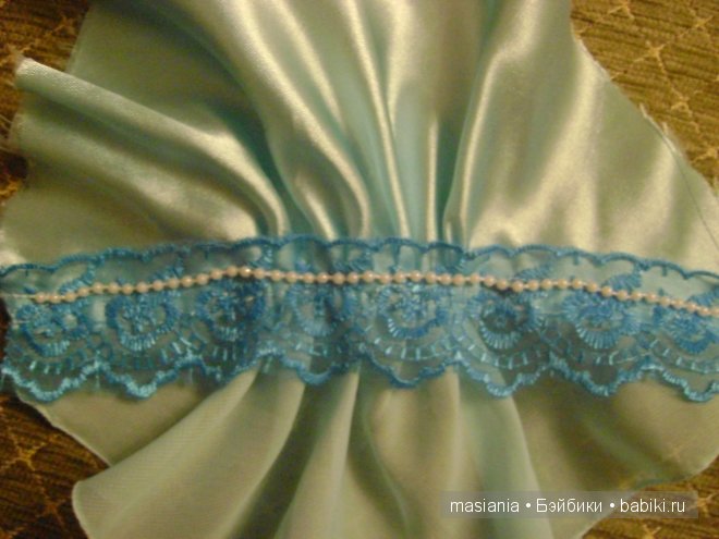 Шьем платье для куклы