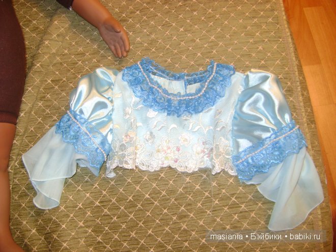 Шьем платье для куклы