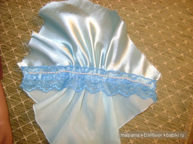 Шьем платье для куклы