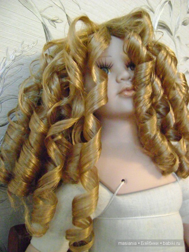 Реставрация кукольной причёски