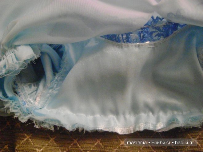 Шьем платье! ГОЛУБАЯ МЕЧТА... для куклы (фото 3)
