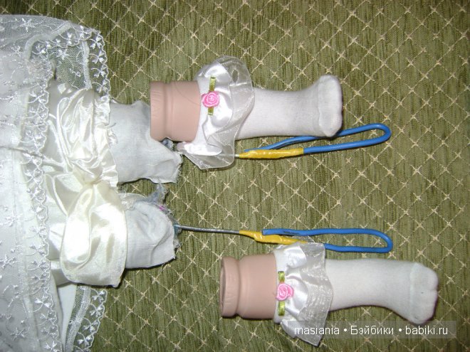 Реставрация ног у коллекционной фарфоровой куклы