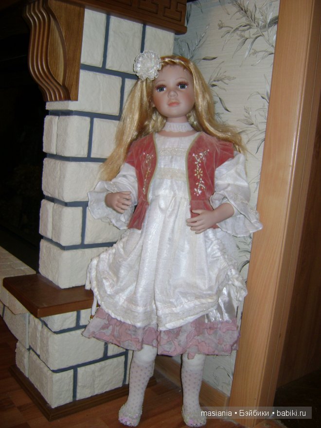 Реставрация ног у коллекционной фарфоровой куклы