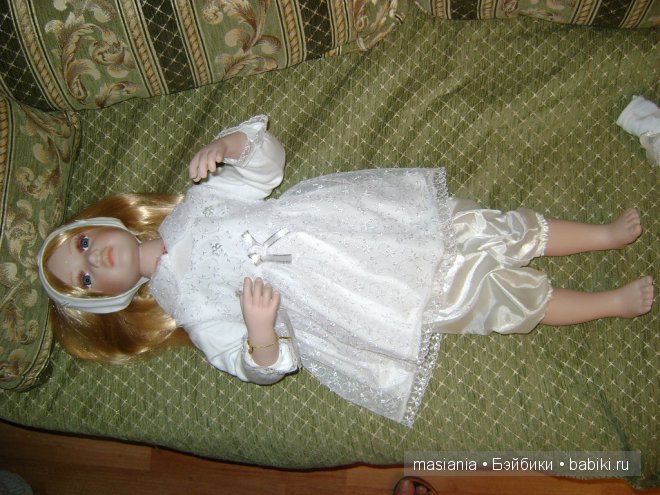 Реставрация ног у коллекционной фарфоровой куклы