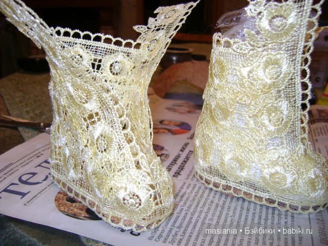 Мастер-класс - сапожки для куклы