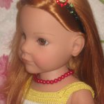 Мастер-класс. Ободок для куклы своими руками. Второй способ