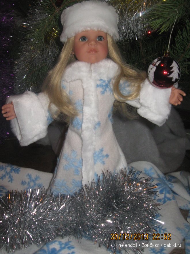 Снегурочка — Одежда и обувь для кукол своими руками: фото (фото 6)