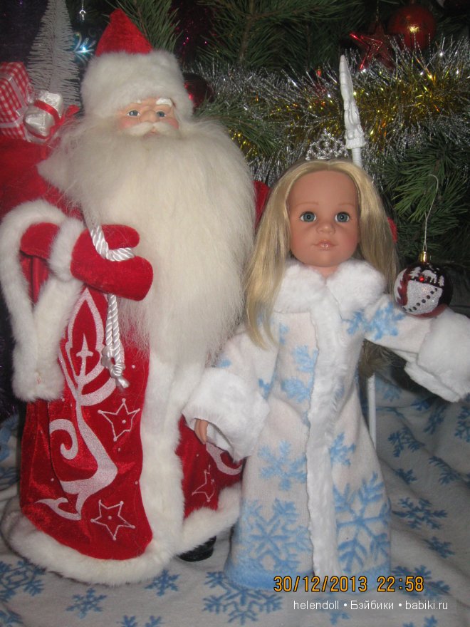 Снегурочка — Одежда и обувь для кукол своими руками: фото (фото 5)