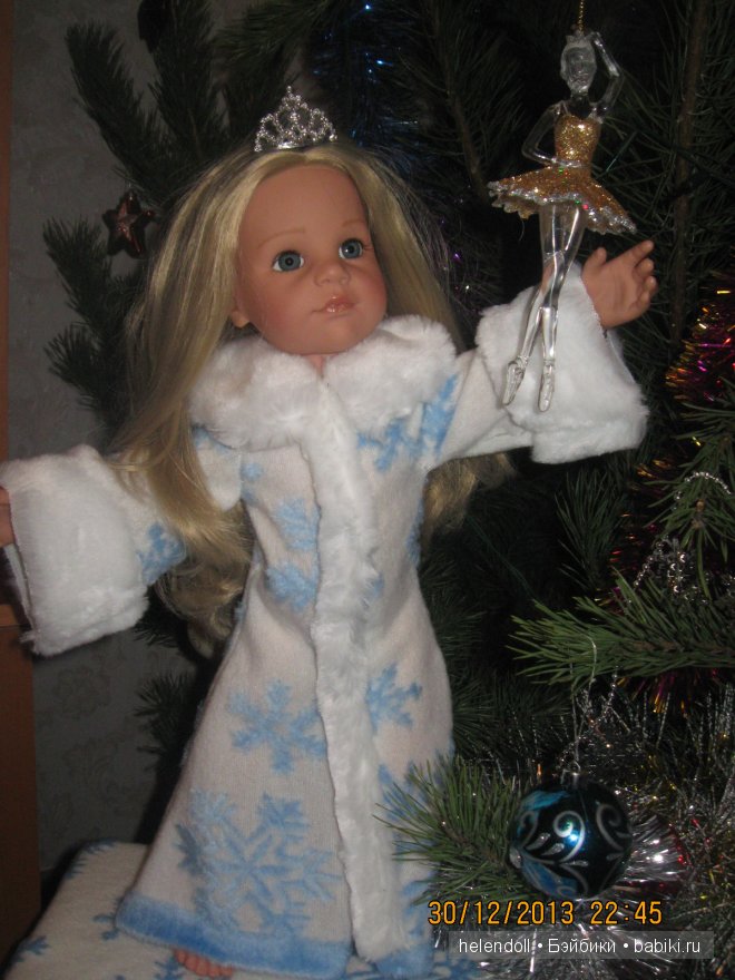 Снегурочка — Одежда и обувь для кукол своими руками: фото (фото 3)