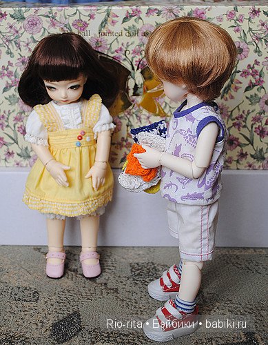 Сенино вязание — Фотоистории с куклами BJD (БЖД): сериалы