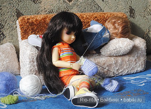 Сенино вязание — Фотоистории с куклами BJD (БЖД): сериалы