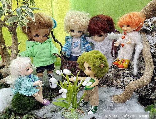Когда же весна — Фотоистории с куклами BJD (БЖД): сериалы