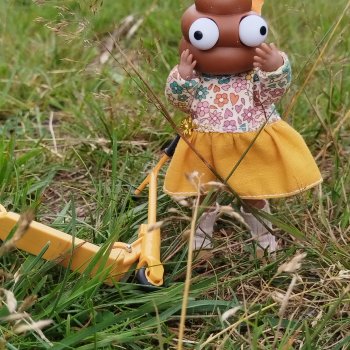 Первая прогулка. Верочка.