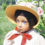 Моя шоколадка на прогулке