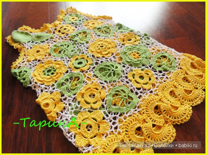 Туника "Ирландское лето" для моей дочери