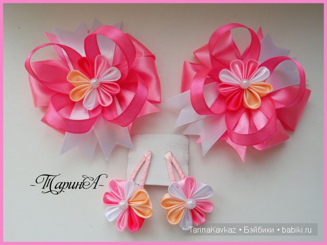 Канзаши, ленты