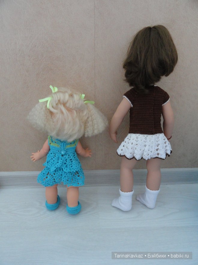 Мои первые куколки и одежда для них (фото 4)