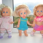 Приехали мои родные! Galoob Baby Face