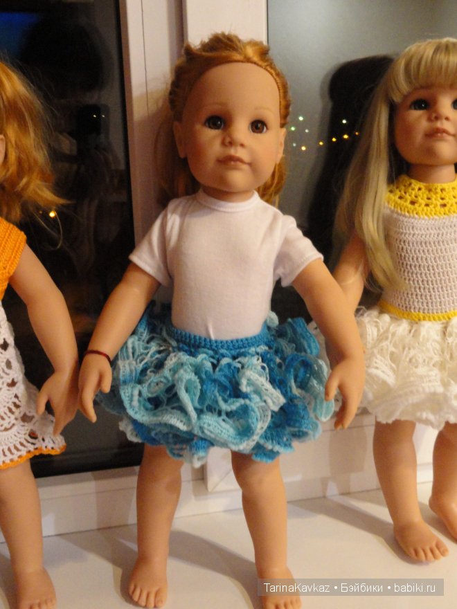 Ещё вот такую юбочку связала!