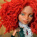 ООАК Хоулин (Howleen Wolf) из Monster High