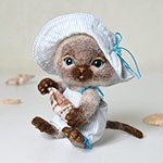 Котя. Мечты о пляже. Игрушка валянием своими руками