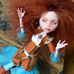 ООАК Дракулауры из Monster High. Версия 2