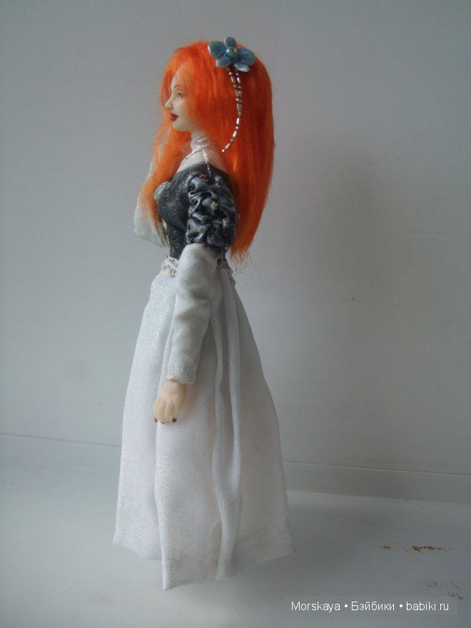 Часть 2. Мой первый мастер-класс! Пошаговый фотосет, как я создавала Элеонорочку и "вживляла" волосы