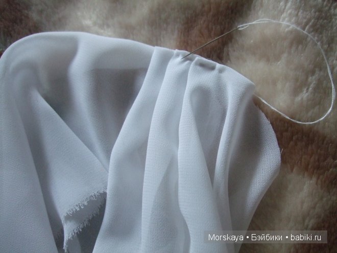 Часть 2. Мой первый мастер-класс! Пошаговый фотосет, как я создавала Элеонорочку и "вживляла" волосы (фото 3)