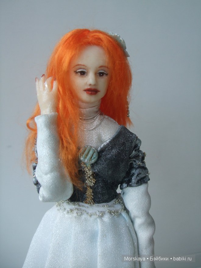 Часть 2. Мой первый мастер-класс! Пошаговый фотосет, как я создавала Элеонорочку и "вживляла" волосы