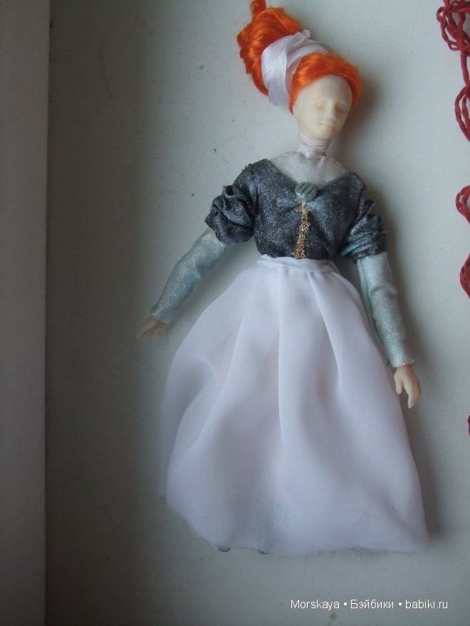 Часть 2. Мой первый мастер-класс! Пошаговый фотосет, как я создавала Элеонорочку и "вживляла" волосы (фото 6)