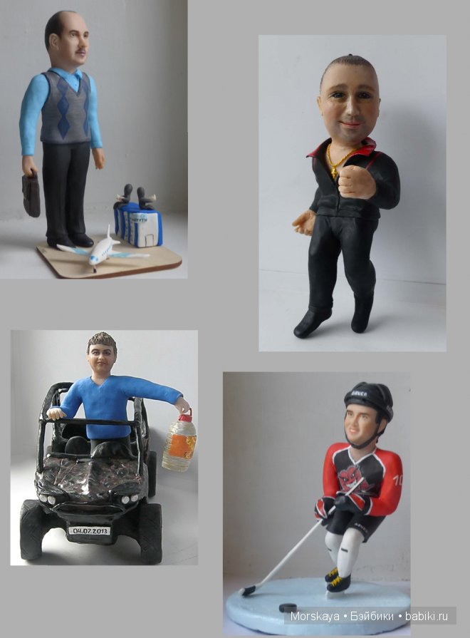 Статуэтки в стиле шарж | Бэйбики Статуэтки в стиле шарж — Авторские куклы ручной работы: текстильные (фото 5)