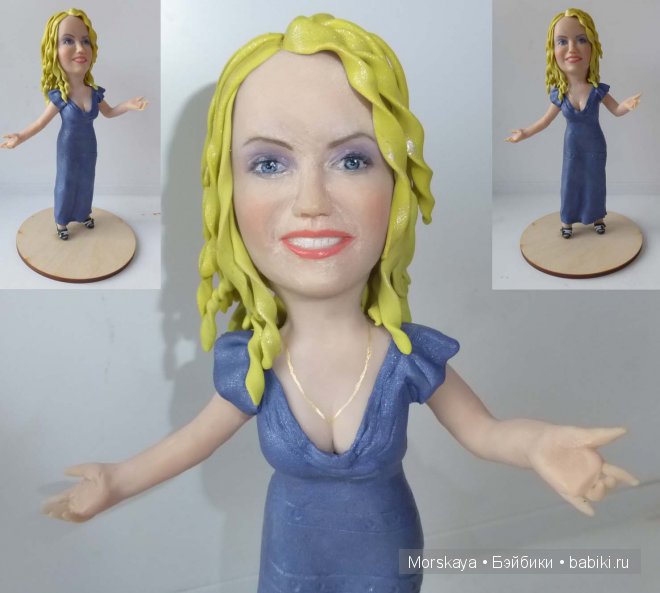Статуэтки в стиле шарж | Бэйбики Статуэтки в стиле шарж — Авторские куклы ручной работы: текстильные (фото 2)