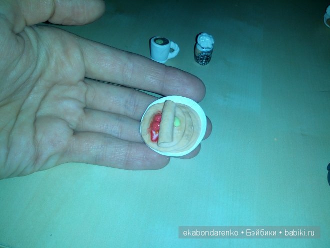 Диванчик из гольф и разное по мелочи