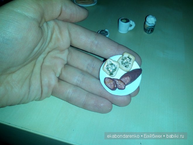 Диванчик из гольф и разное по мелочи