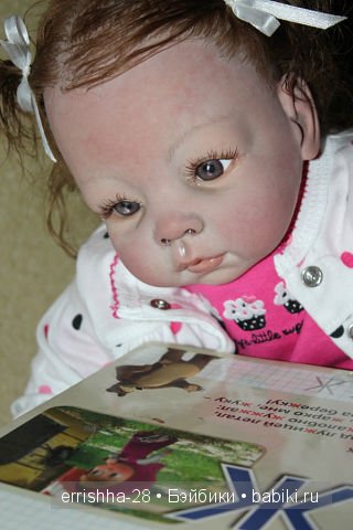 Моя первая работа - кукла реборн Анна-Мария