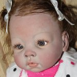 Моя первая работа - кукла реборн Анна-Мария