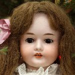 Антикварная кукла Bergmann Waltershausen