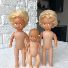 Маленькие куколки ГДР лотом. Цена снижена