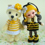 Игра Светофор. Желтый. Маленькая шкодная Пчелка и ее подружка.