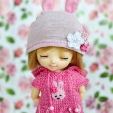 Розовый зайка. Pukifee Cupid