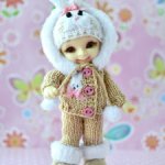 Тёпленький комплект Зайка для Realpuki