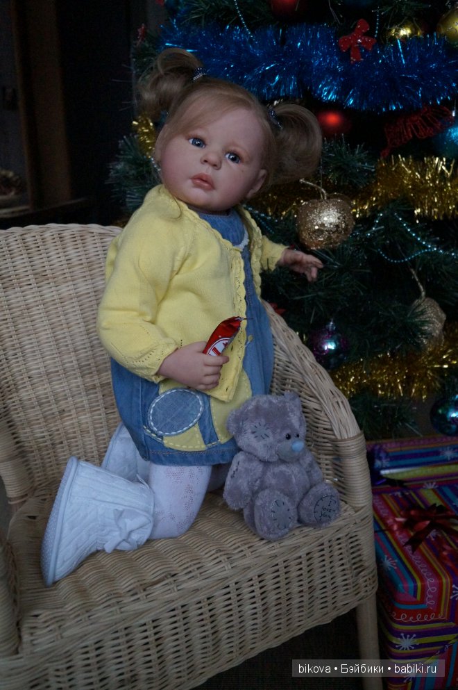 Варюша, кукла реборн Натальи Кудрявцевой